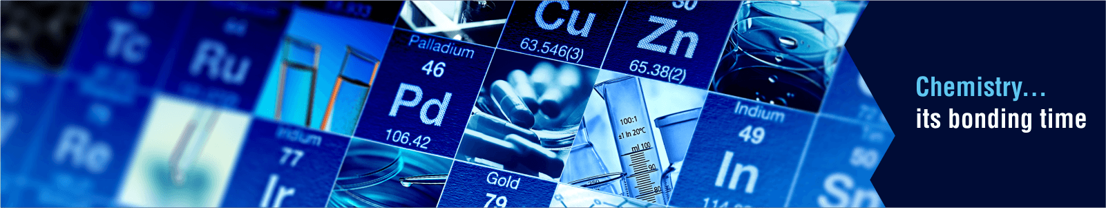 Chemistry laboratory banner